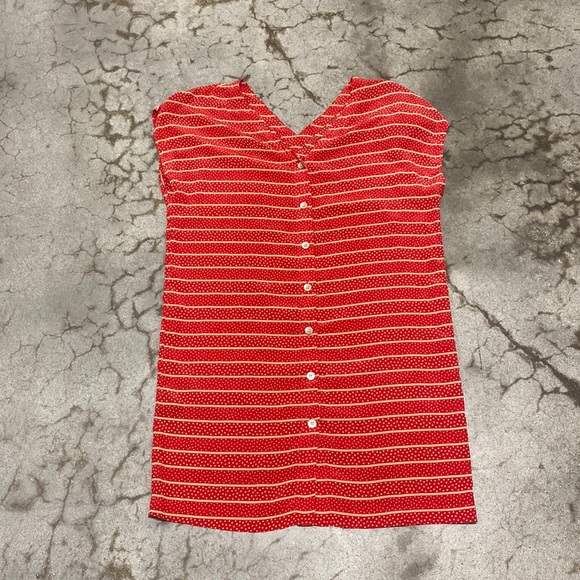 Shift dress pocket front button back - Picture 1 of 6